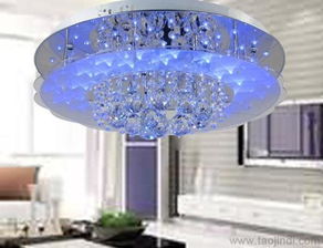 家居照明新选择 现代LED水晶灯饰吸顶灯——客厅灯具A639全方位解析